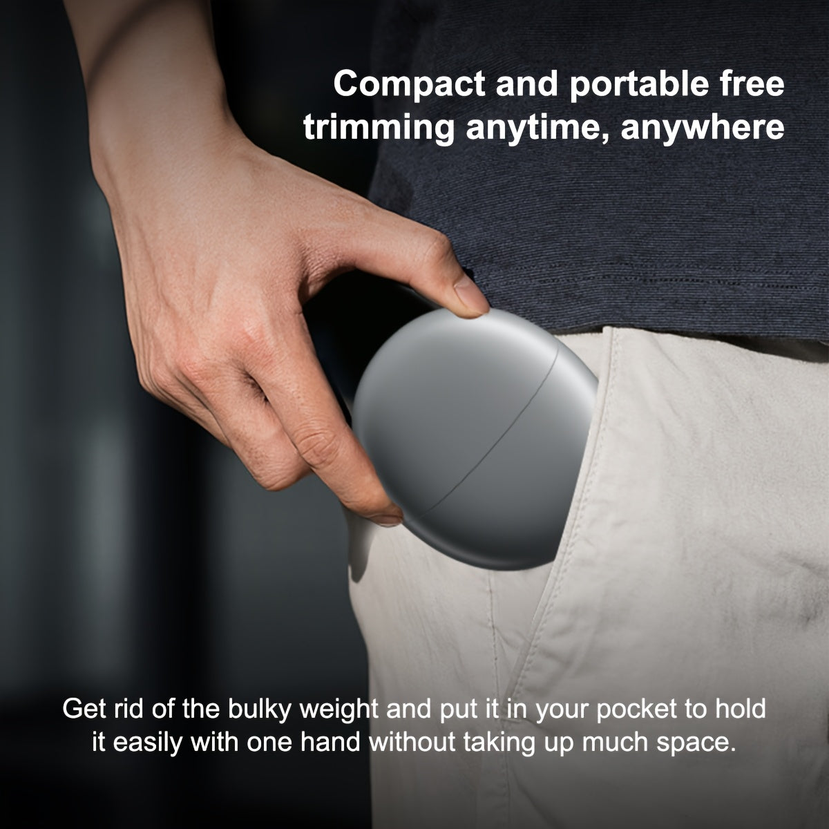 LED chiroq bilan jihozlangan ixcham elektr tirnoq kesgichi, USB orqali zaryadlanadigan, uzoq umr ko'rish uchun 300mAh batareya.