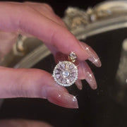 Open Design Cubic Zirconia Ring for Women Elegant Stylish Jewelry for Parties