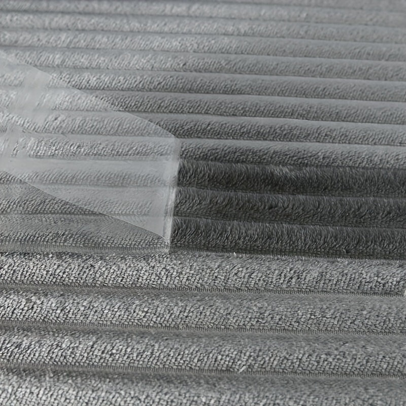 Детское одеяло из флиса серое 100x75см мягкое уютное дорожное кровать диван