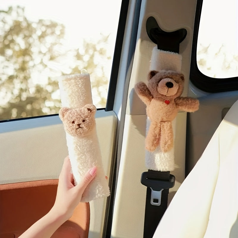 Car Accessories Seat Belt Shoulder Cover Winter Neck Protector Festive Gift for Christmas Halloween Thanksgiving