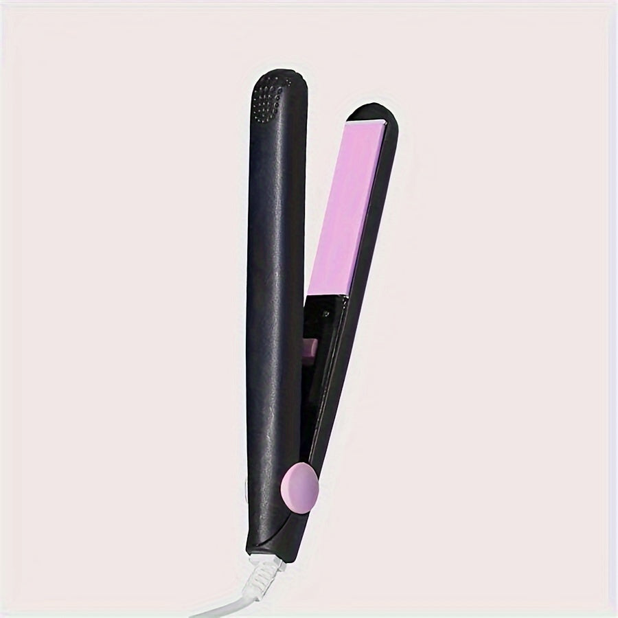 2-in-1 Mini Wave Style Curling Iron and Flat Iron Ceramic Hair Curler 110V 220V