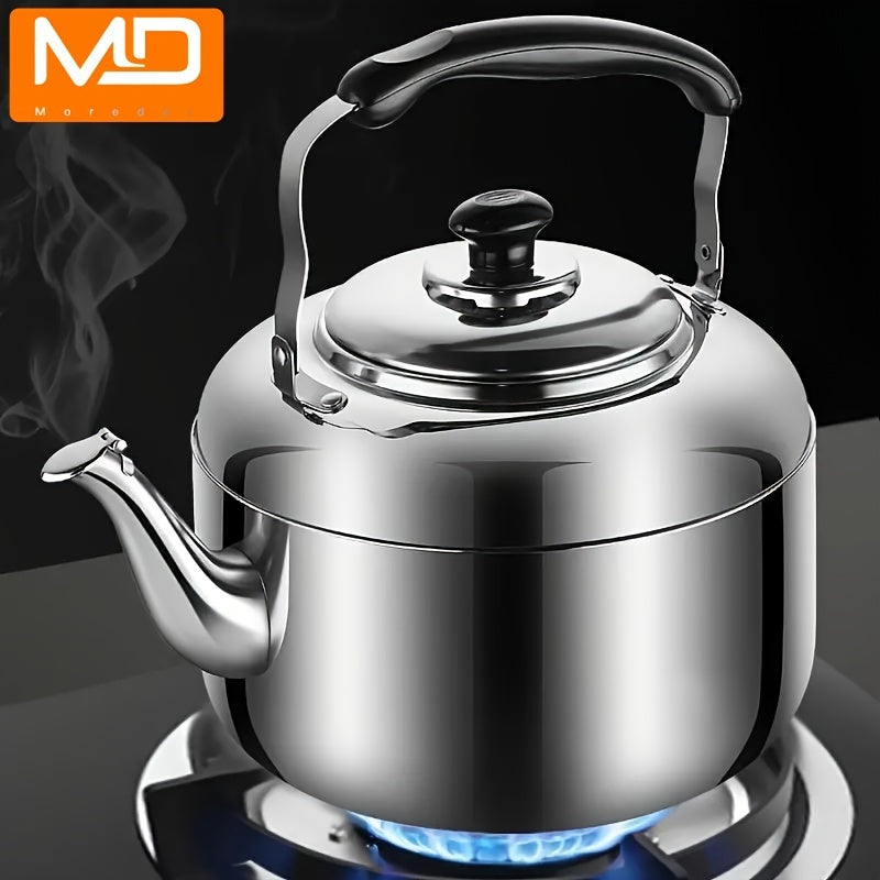 Stainless Steel 5L Whistling Tea Kettle For Stovetop Large Capacity Durable
