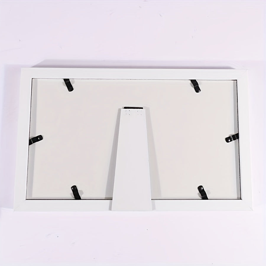 Baby Handprint Footprint Frame Kit Wooden Keepsake for Newborns Personalizable Nursery Decor