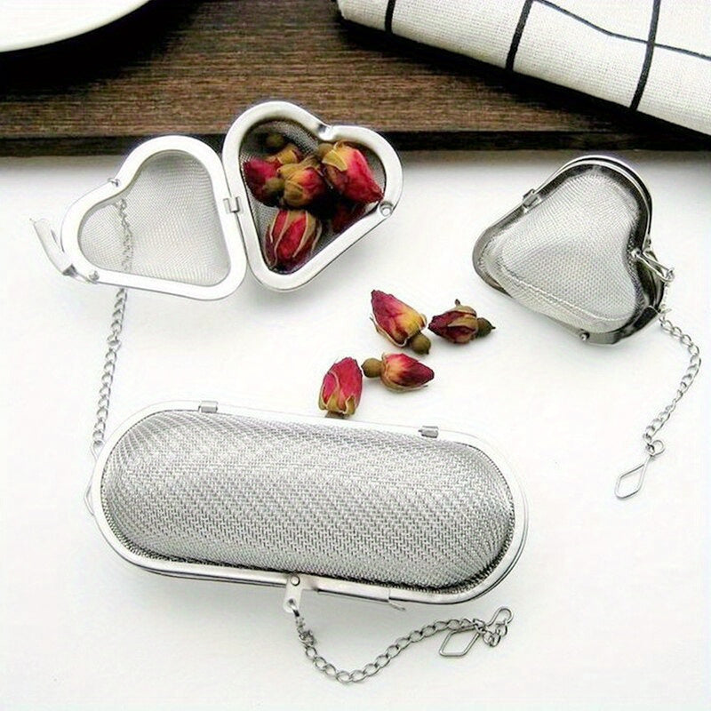 Fine Mesh Stainless Steel Infuser Basket for Tea and Spices, Food Safe