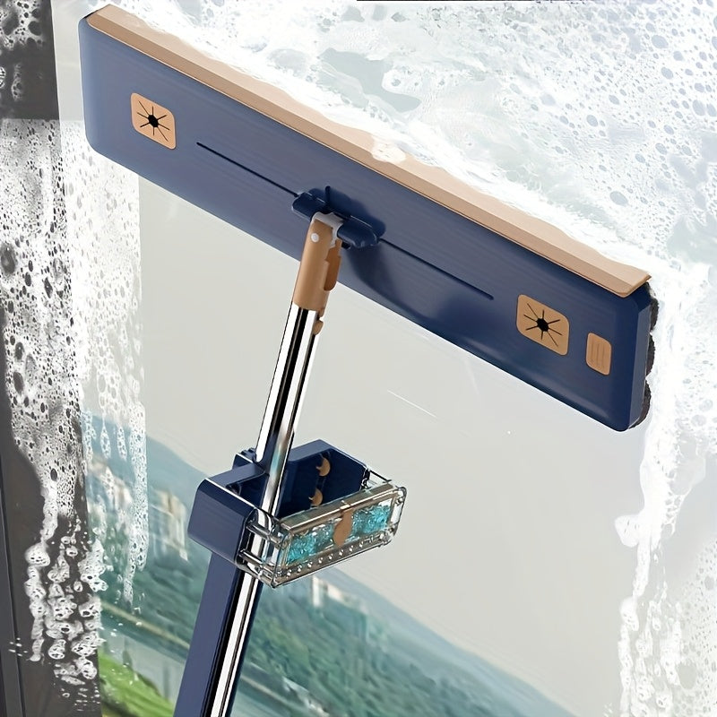 Hands-Free 360° Rotating Microfiber Mop and Bucket Set for Pet Hair Removal