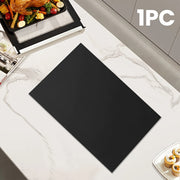 Heavy-Duty Non-Stick Fiberglass Oven Mat Reusable Food-Safe Kitchen Liner