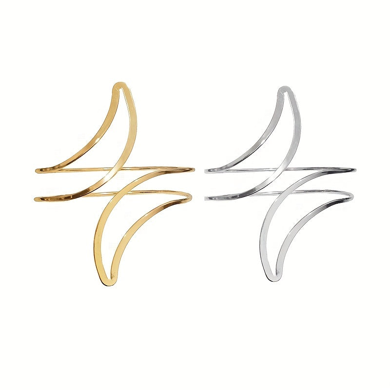 Golden Curtain Clips Set for Drapery Tiebacks and Home Decor