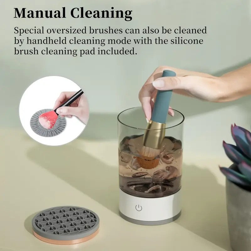 USB-Powered Makeup Brush Cleaner Electric Washing Machine and Dryer Suitable for All Brush Types