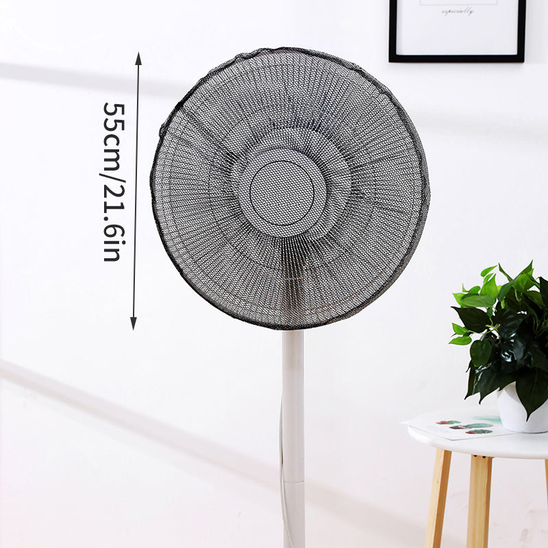 Household Floor Fan Cover Cartoon Hand Design Anti-Pinch Safety Protector