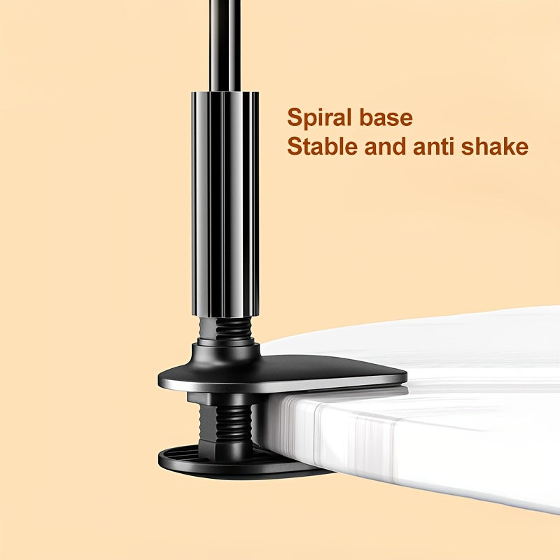 [На распродаже] Черная/Белая подставка для планшета/телефона с 360° вращением для универсальной поддержки у кровати