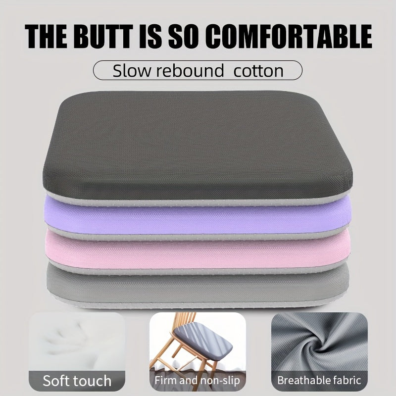 Кресельная подушка из мягкой пены 35x35 см для обеденных и офисных кресел