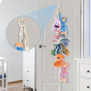 Handcrafted Macrame Toy Chain for Stuffed Animals Bohemian Home Decor