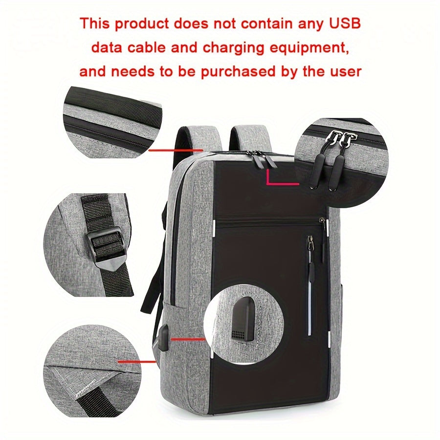 Sayohat va maktabga qatnashish uchun kompyuter ruksakli Biznes Oksford mato yelka sumkasi.