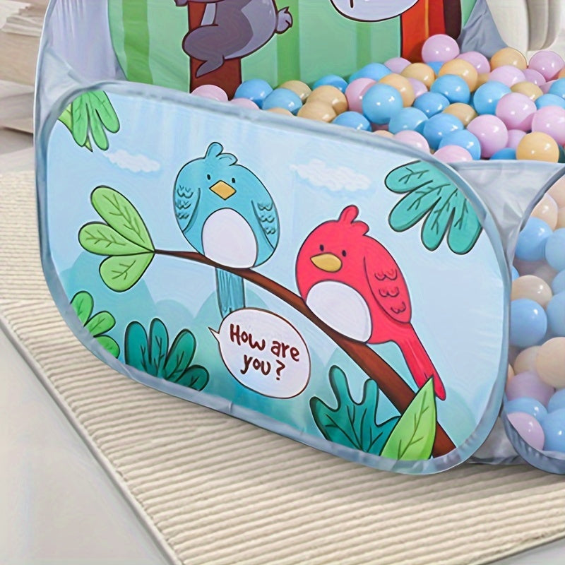 Bolalar uchun o'yin chodiri, katta pop-up to'p havzasi, kichiklar uchun ichki va tashqi foydalanish, 4ft