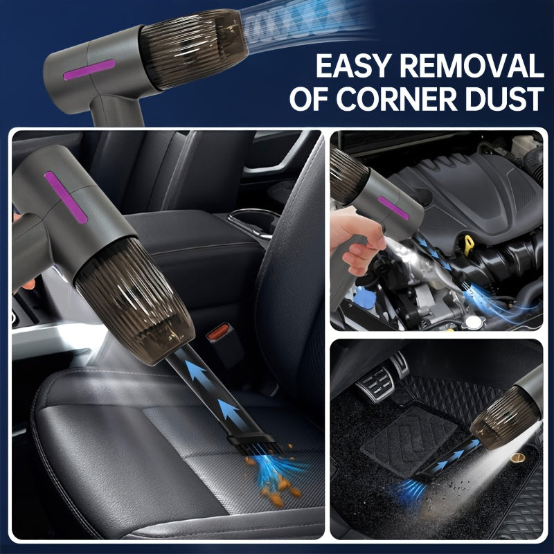 Ручной пылесос 14000PA с длительным временем работы батареи для дома и автомобиля