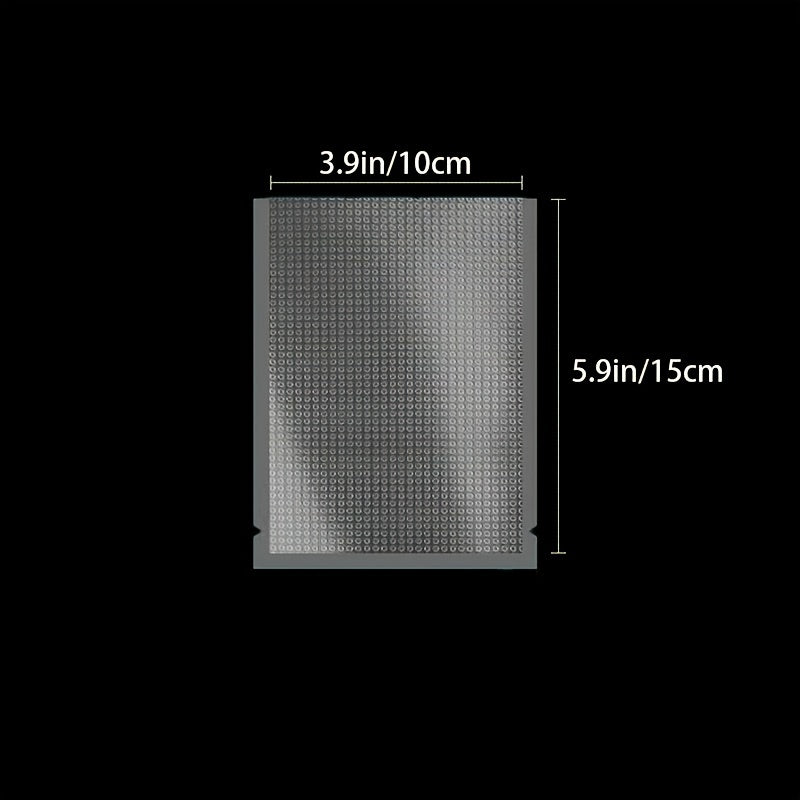 100 Pieces Vacuum Sealer Bags Food Storage Plastic Bags for Food Preservation