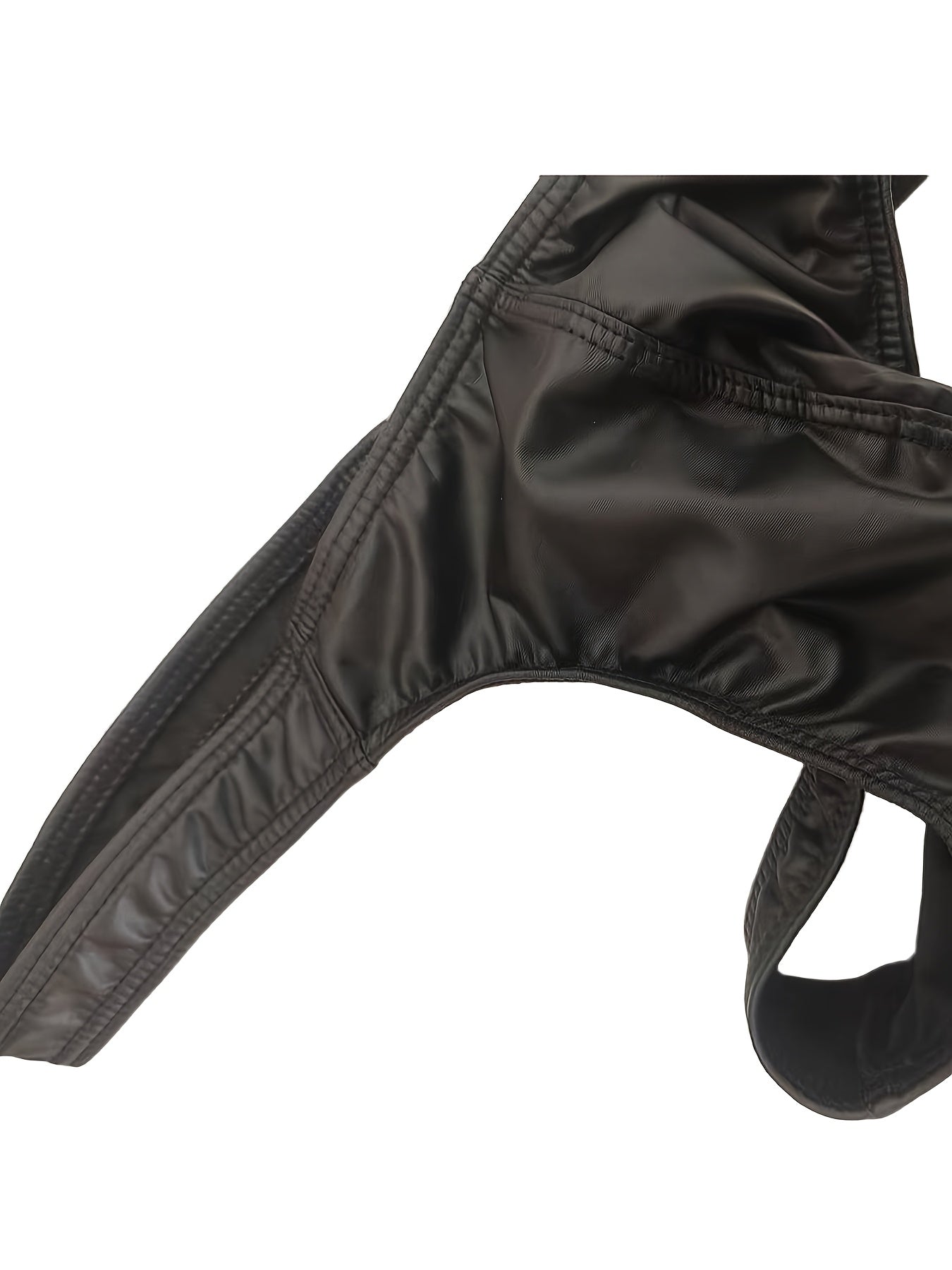 Men's Nightclub Style T-Back Briefs Solid Color Medium Stretch Polyamide