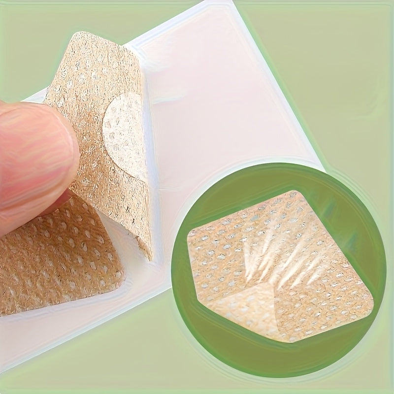 Women Invisible Toe Nail Stickers Set 17 Pairs Breathable Lightweight