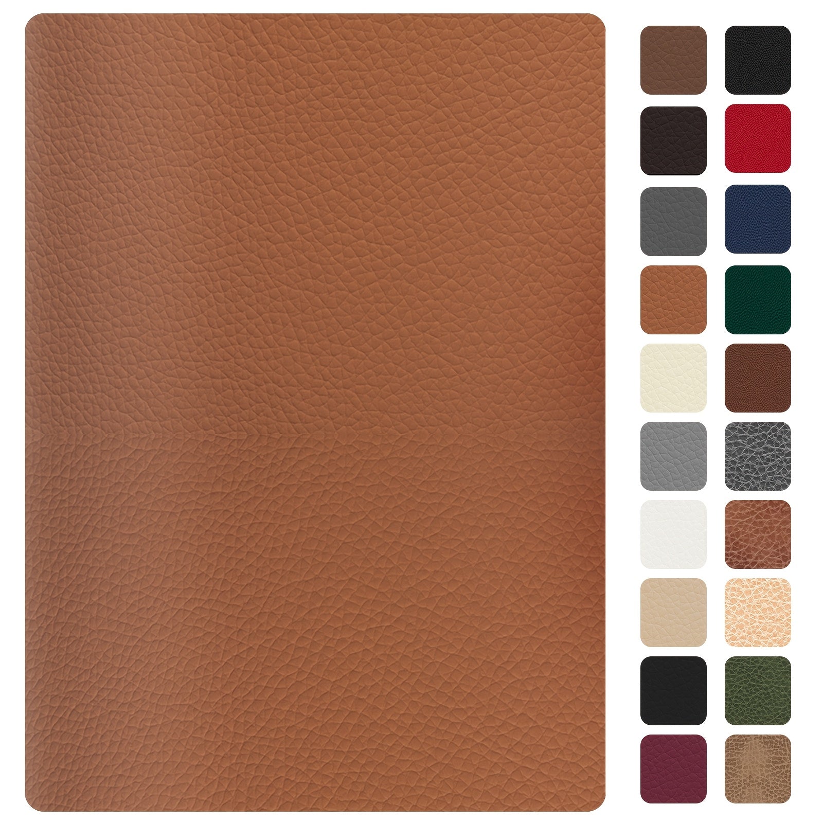 Cinta de reparación de cuero sintético con parche autoadhesivo para muebles y asientos de coche