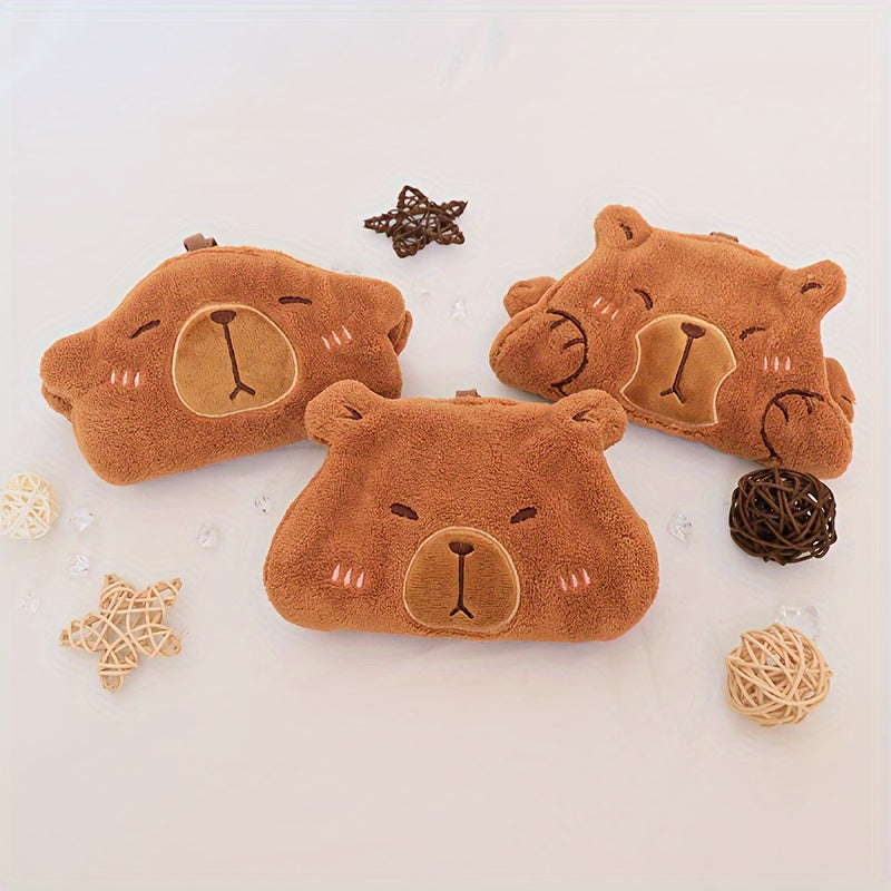 Одно полотенце для рук Kapibala, висящее, из кораллового велюра, не линяет и быстро сохнет, идеально подходит для кухни и ванной.