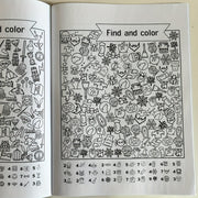 Children's Interactive Hidden Objects Book for Kids Age 3+ White Paper Educational Puzzles