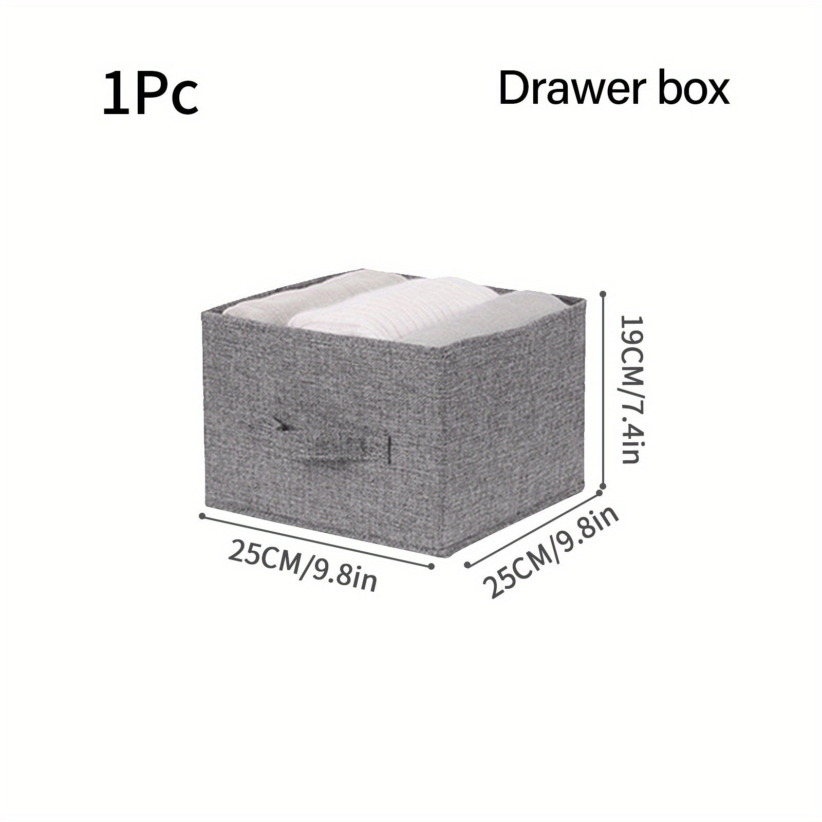 Organizador de ropa colgante plegable de 4 niveles en gris para armarios y dormitorios