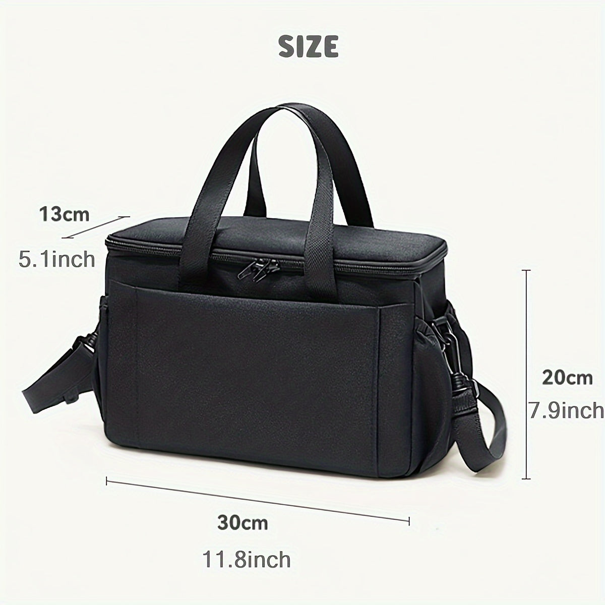 Stain-Resistant Crossbody Bag with Large Capacity for Moms and Travel