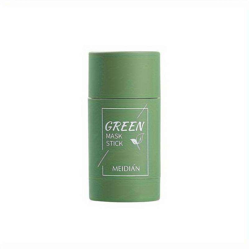 Barra de mascarilla facial de té verde 40g para limpiar los poros y rejuvenecer la piel