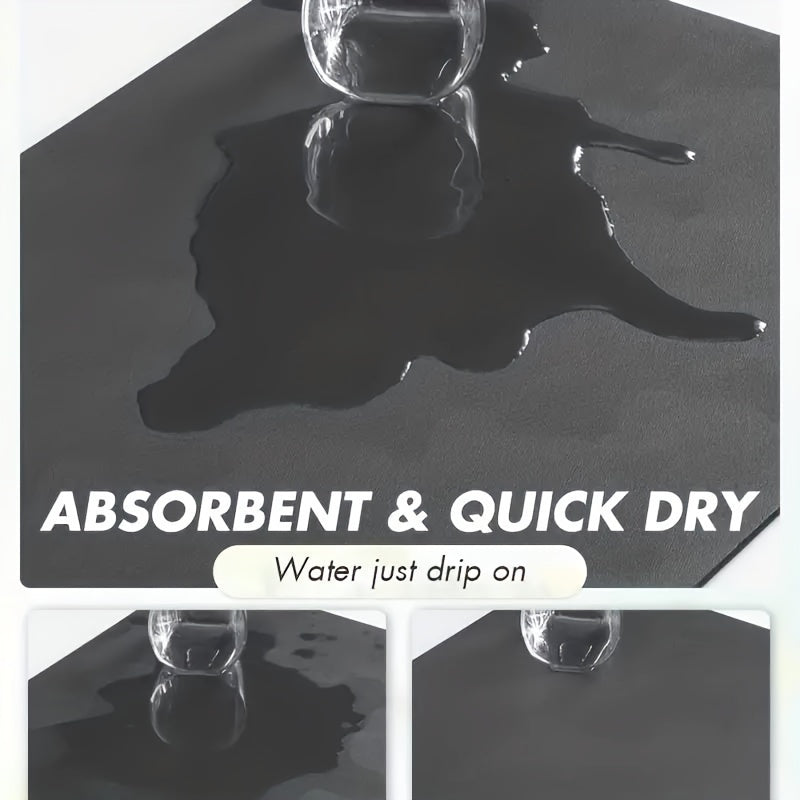 Нескользящий коврик для кофеварки с высокой впитывающей способностью - резиновое покрытие для защиты столешницы для эспрессо-машин и кухонной техники, рождественский декор, легко чистить