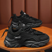 Men's Plus Size Sneakers Non-Slip Thick Soles Breathable Mesh Casual All-Season