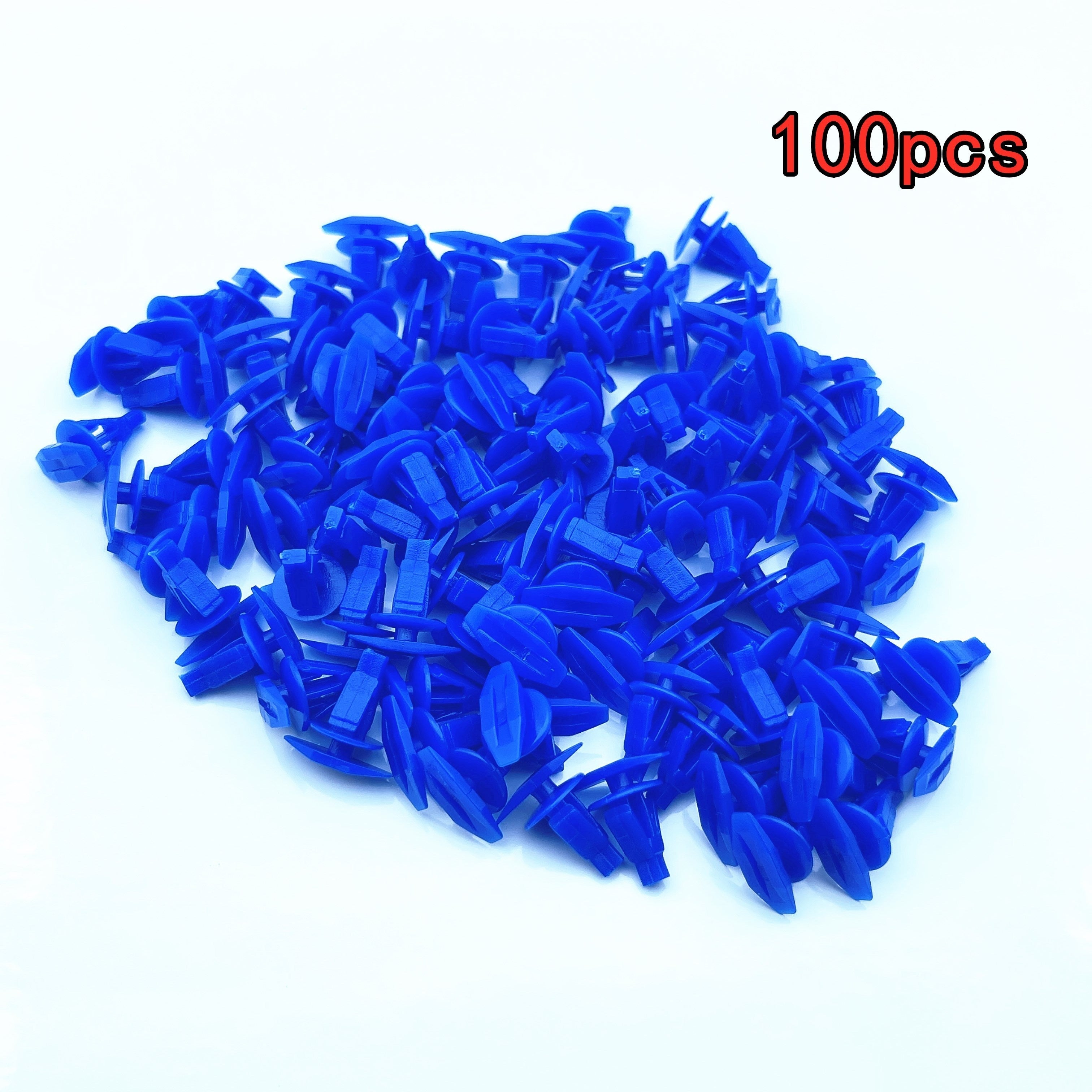 100-Piece Automotive Seal Strip Fasteners Plastic Clips for Weatherstrip and Body Moulding