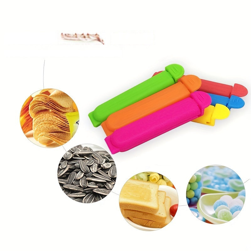 50 FreshSeal Polypropylene Food Bag Clips 7cm Snack Bag Sealers for Preserving Freshness