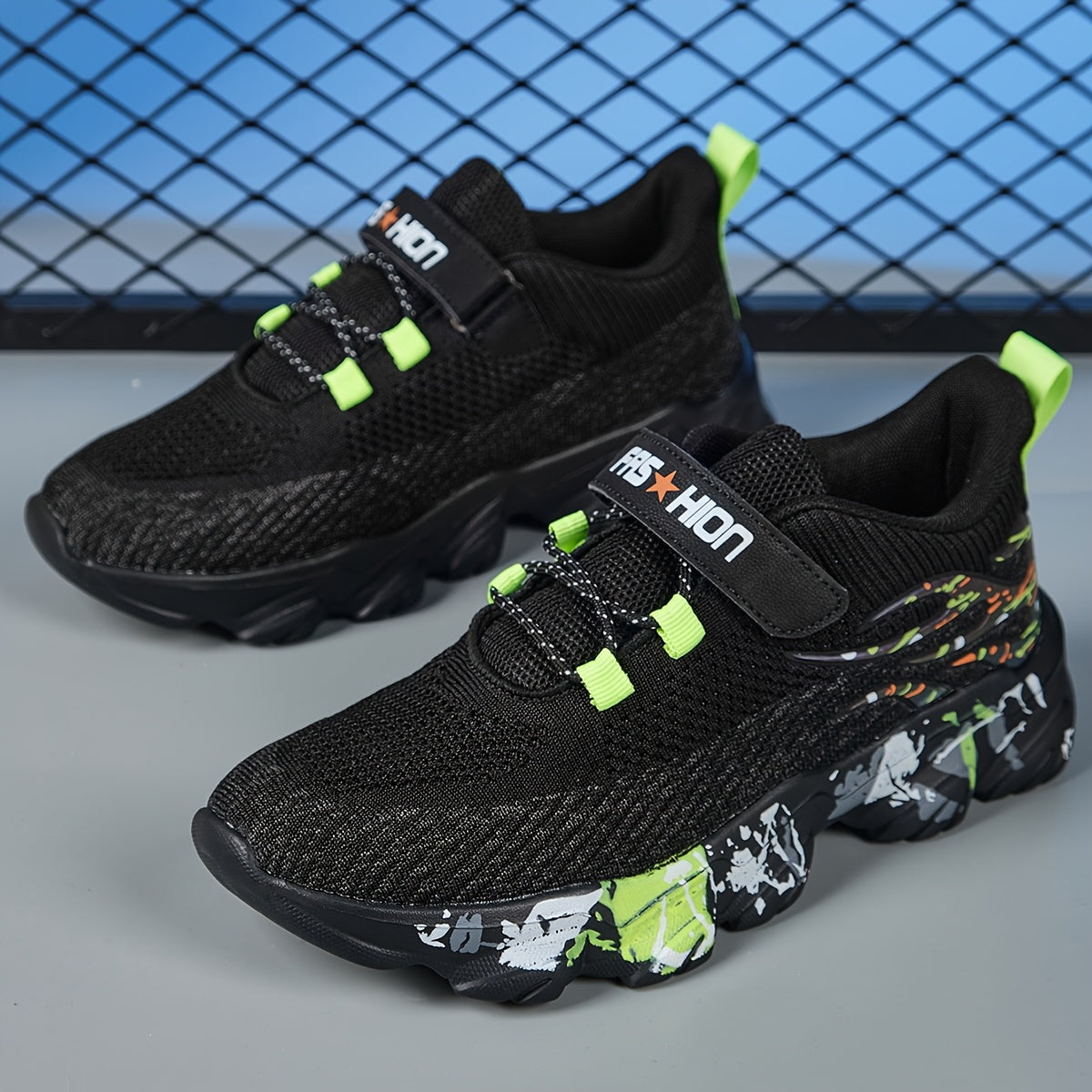 Zapatillas casuales de malla transpirable para niños, niños y niñas, para todas las estaciones, ligeras, para correr al aire libre