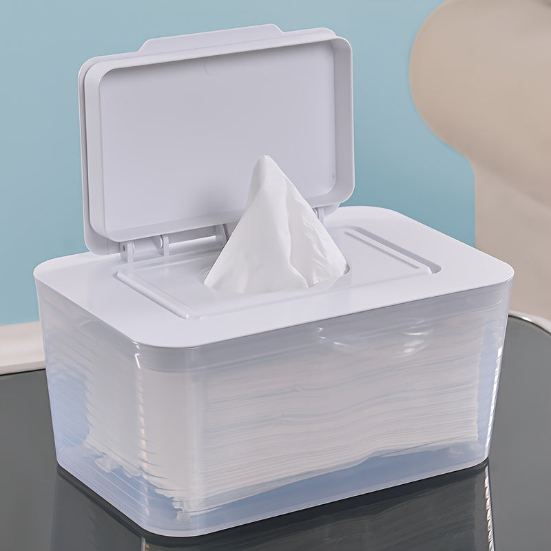 Wet Wipe Dispenser with Seal Holds Plenty of Wipes Easy Refill One Hand Secure Closure
