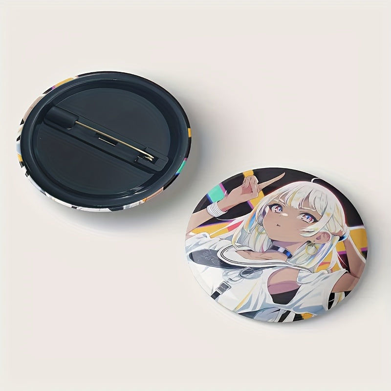 Customized Men's Brooch with Text and Image for Gifts and Accessories