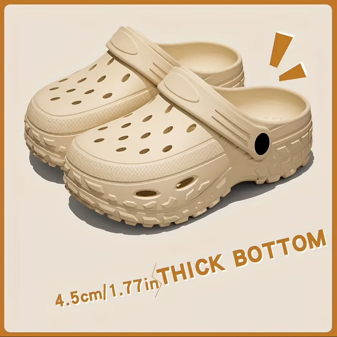 Women's EVA Summer Thick-Sole Anti-Slip Beach Slippers