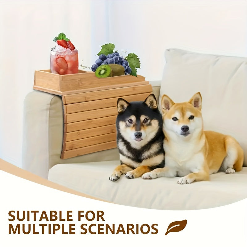 Divaningiz uchun foydalanish oson bo'lgan stakan ushlagich. Qo'ltiq panjasi qulay tarzda yig'iladi va ichimliklar, mobil telefonlar, masofadan boshqarish pultlari yoki atıştırmalıklar saqlash uchun juda mos keladi.