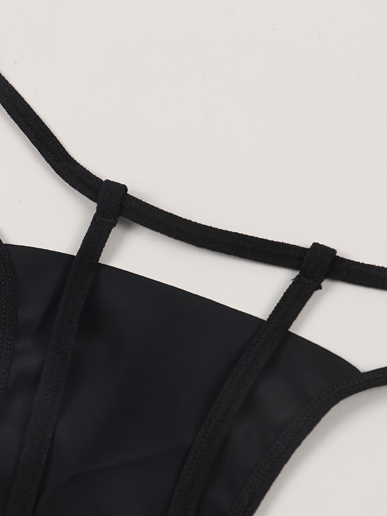 Women's Seamless Open Crotch Thongs Low Waist Lingerie Underwear