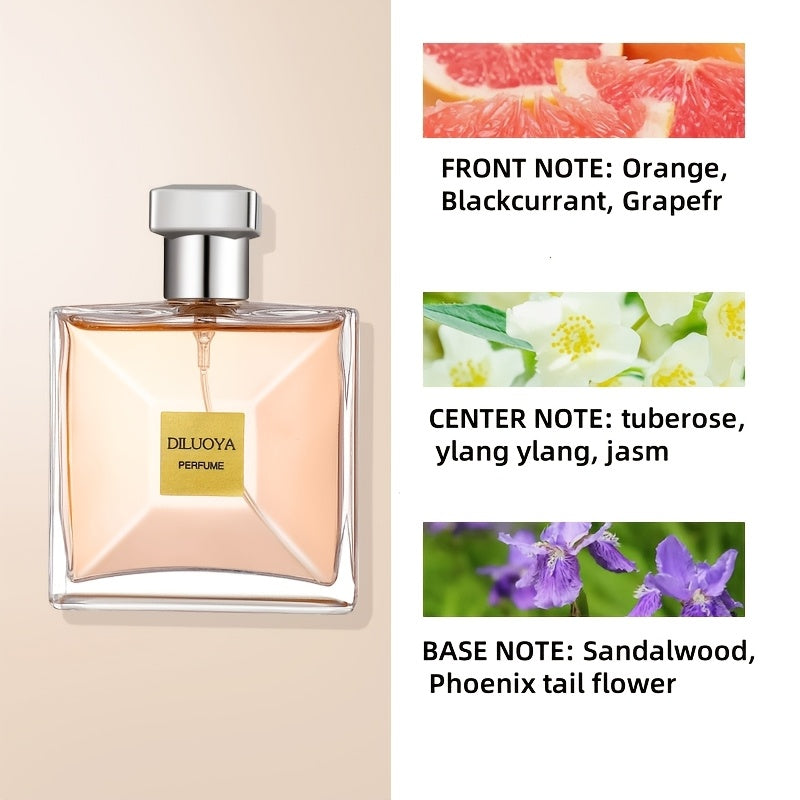 Women's Eau De Parfum Floral Fruity 3.4oz for Parties Travel Gift