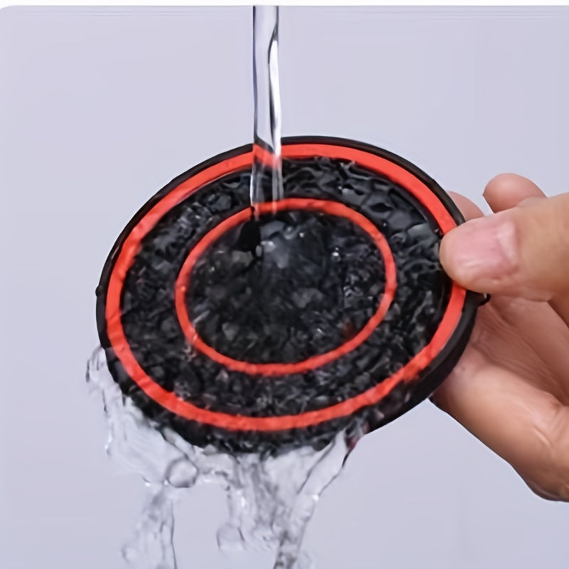 2 Pack Car Cup Holder Coasters Non-Slip Dustproof Interior Accessories