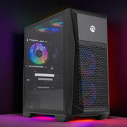 Gaming Desktop Computer with AMD Ryzen 7 5700G, Radeon Vega8, 16GB DDR4, 1TB SSD, RGB Fans, Windows 11