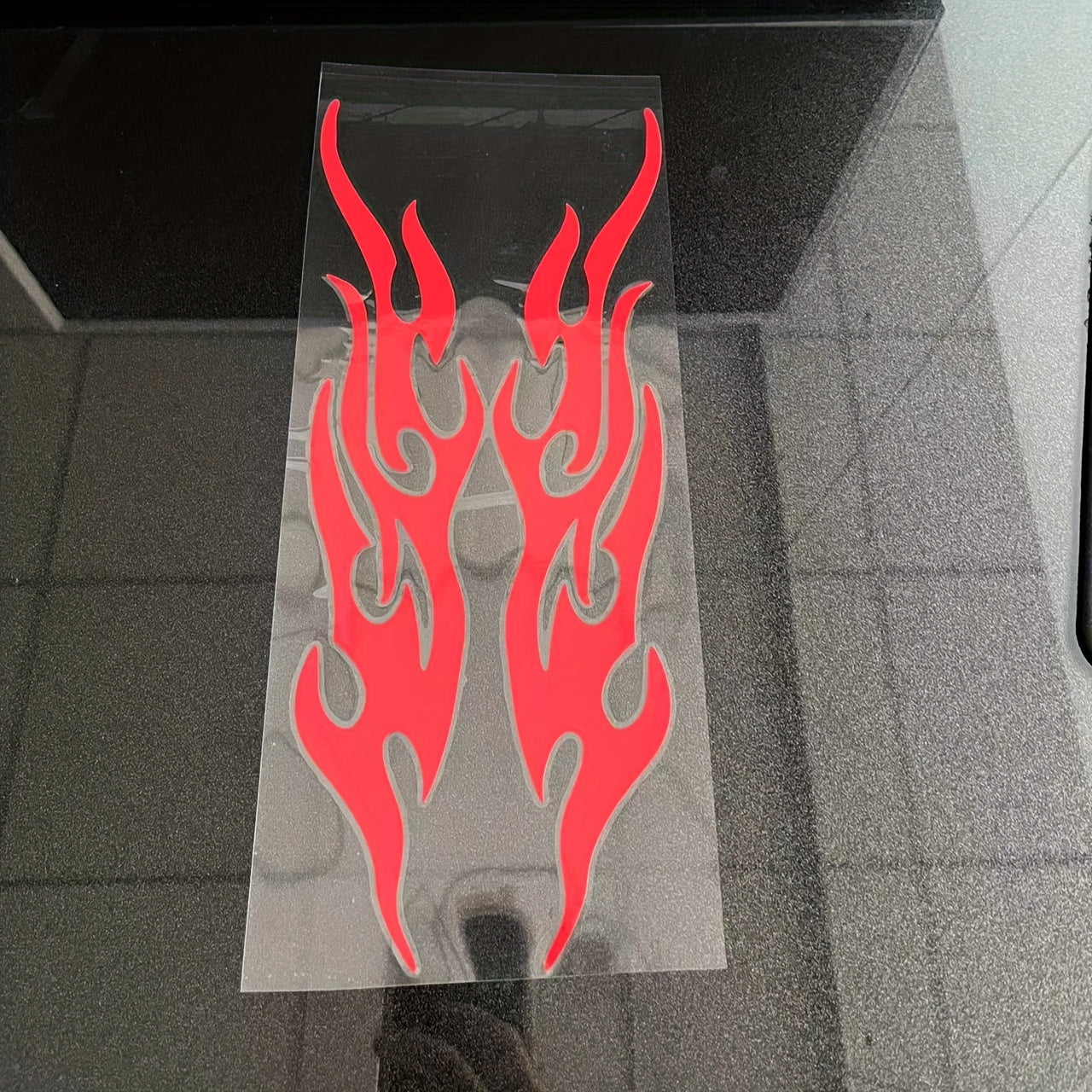 Pegatinas para coche Flame Car Stickers Bumper Hood Mirror Cover Scratch Decals para vehículos