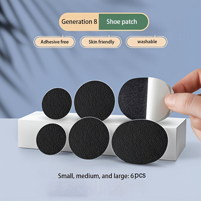 6PCS Shoe Repair Patches for Sneakers and Heels Self-Adhesive Anti-Wear