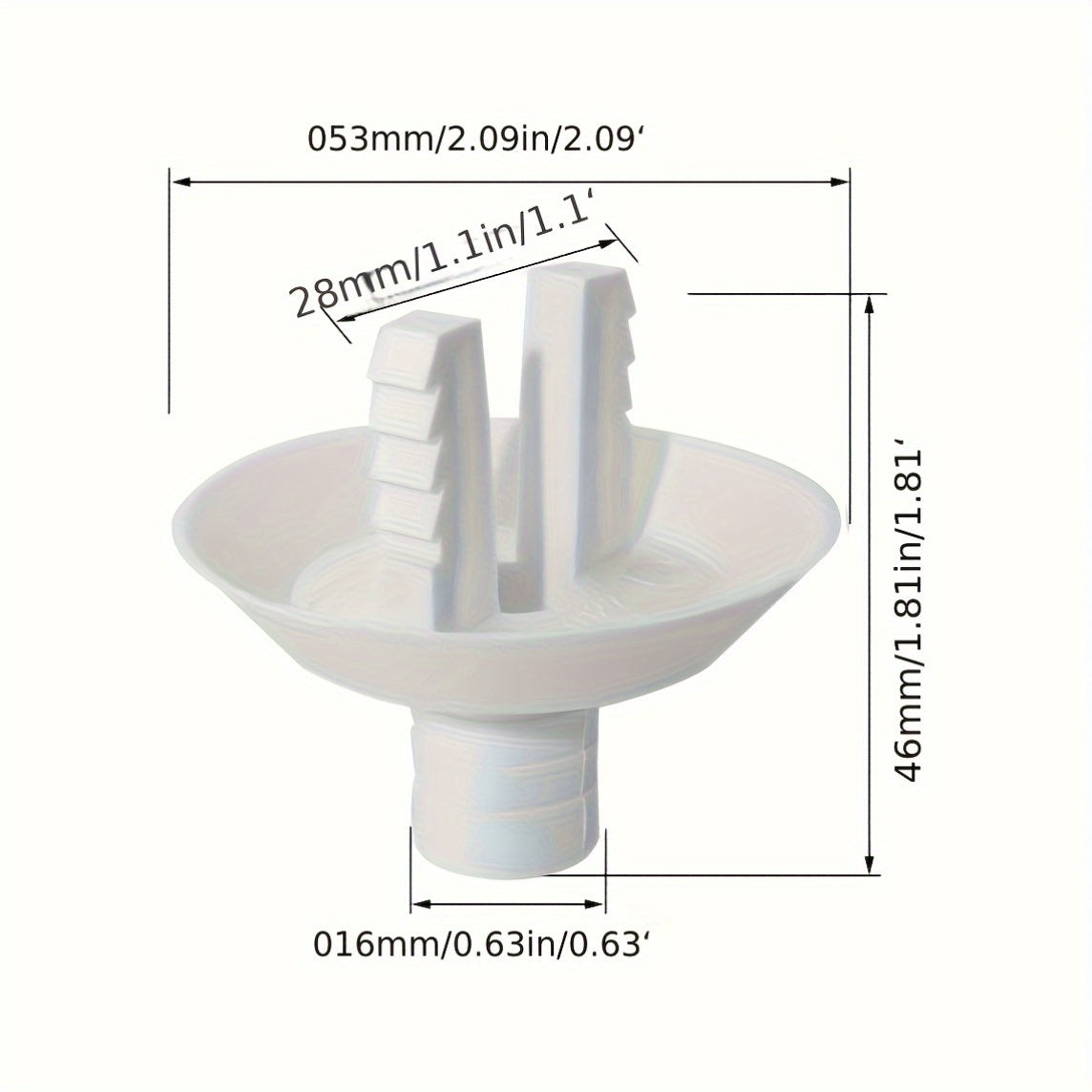 28mm Plastic Bent Angle AC Drain Pipe Connectors Set for Air Conditioner Installation