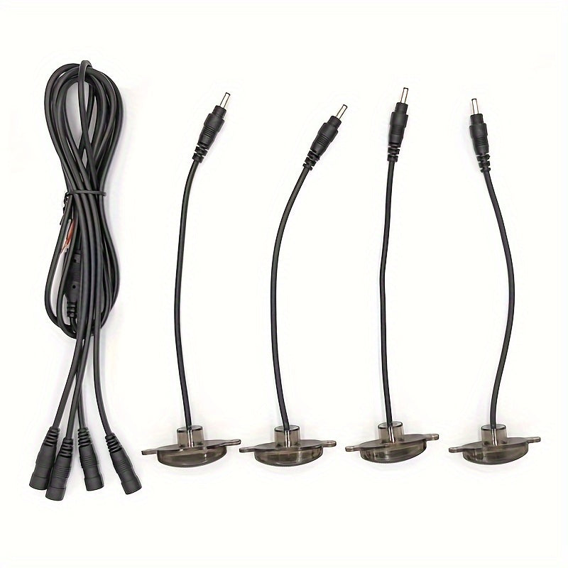 Luz de parrilla LED de ámbar ahumado universal para coche, decoración para SUV, camión pickup y todoterreno