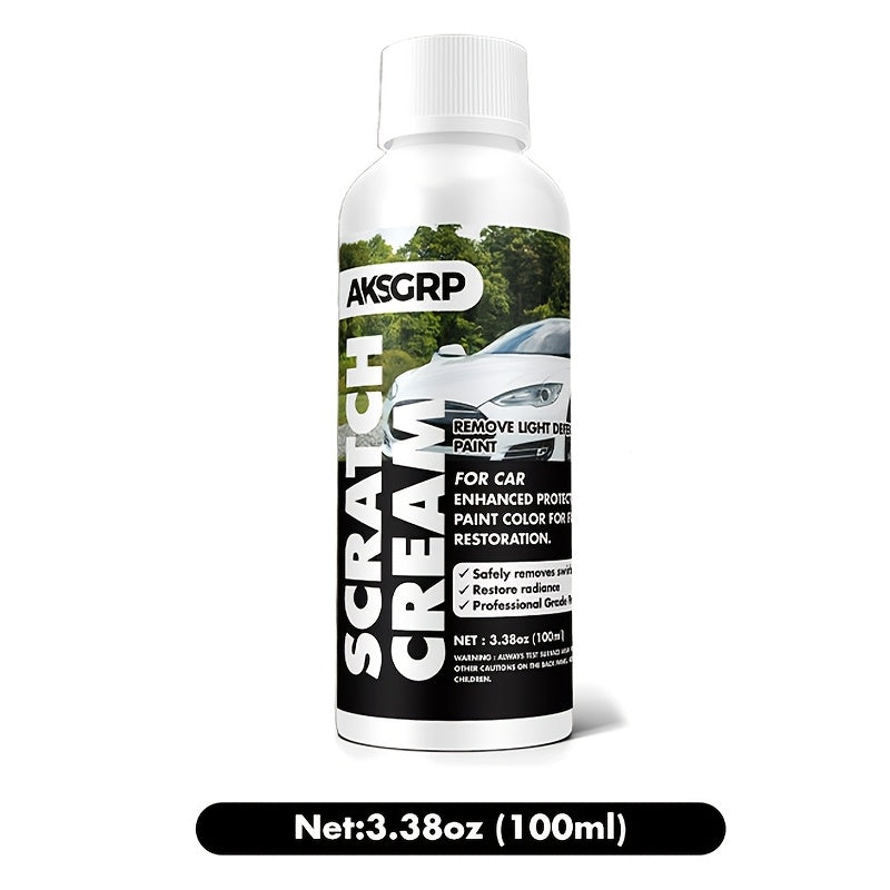 Обновите внешний вид вашего автомобиля с помощью нашего набора для ремонта царапин, который включает пасту для полировки и воска для удаления царапин и восстановления покрытия краски.