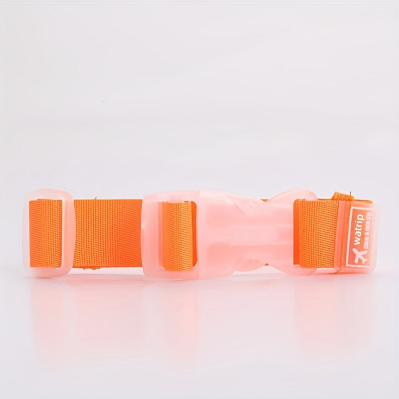 Correa de equipaje de nylon unisex ajustable con hebilla para maleta de viaje