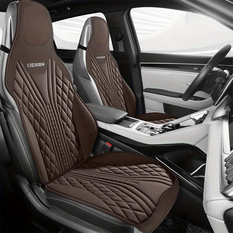 Universal Car Seat Cover Set Breathable Perforated Wear-Resistant Non-Slip