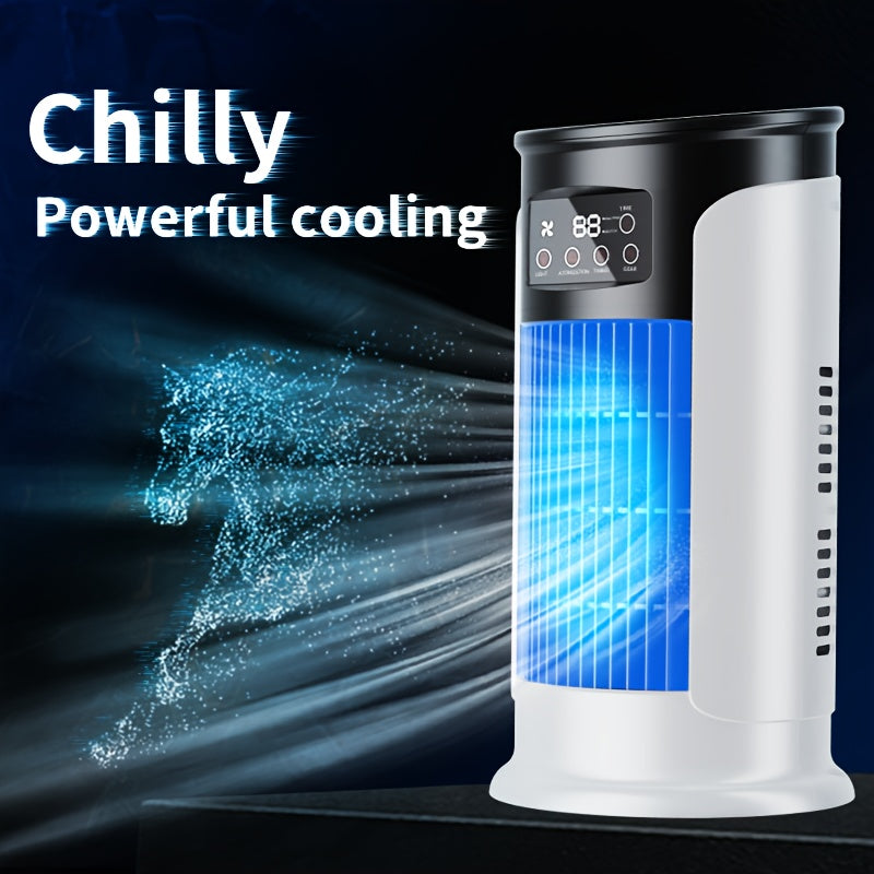 Portable Air Conditioner Humidifier Fan USB Charging