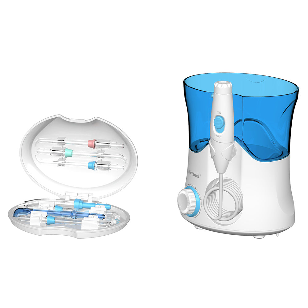 Electric Water Flosser for Teeth Braces 600ml Large Capacity 7 Jets Digital Display